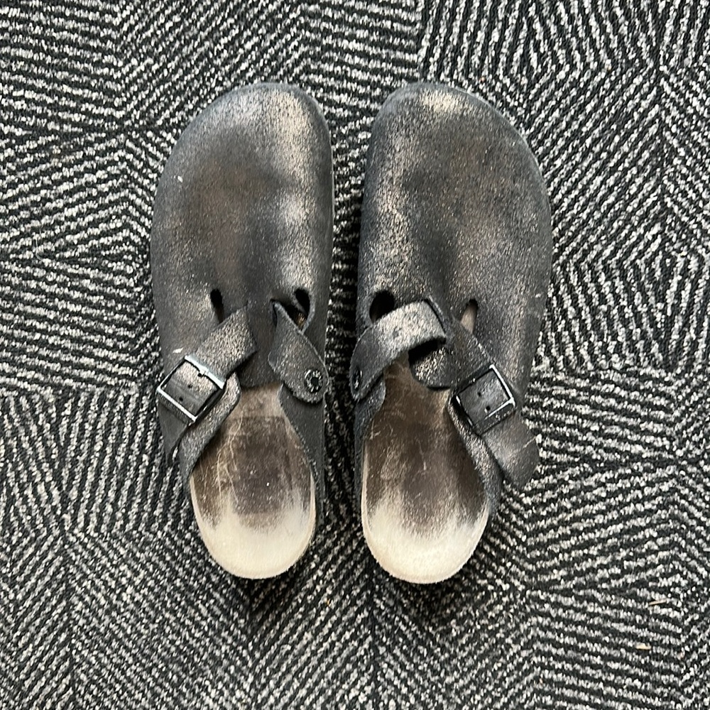 Birkenstock Boston Clog Suede - size 41 a USED